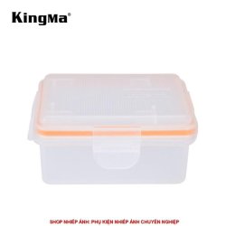 thumbnail Hộp đựng 1 pin và thẻ SD/micro SD hiệu Kingma - 1