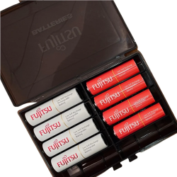 thumbnail Hộp đựng pin 10 viên  AA AAA - 1