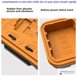 thumbnail Hộp đựng pin và thẻ SD/Micro SD K&F concept chống shock chống thấm KF31.079 - 4