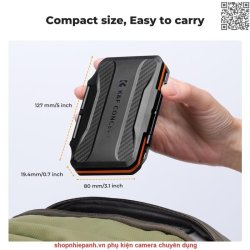 thumbnail Hộp đựng thẻ 6 XQD và 6 CF express type B chống shock chống nước K&F concept  KF31.108 - 4