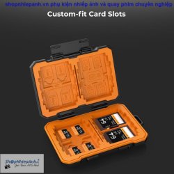 thumbnail Hộp đựng thẻ CF/XQD/SD/Micro SD chống shock chống thấm K&F concept  KF31.080 - 5