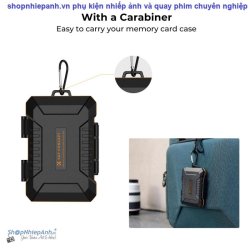 thumbnail Hộp đựng thẻ CF/XQD/SD/Micro SD chống shock chống thấm K&F concept  KF31.080 - 3