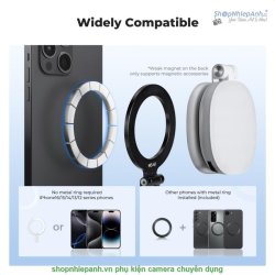 thumbnail Kẹp điện thoại nam châm K&F concept MS-61 xoay đa góc tương thích Magsafe (KF31.196) - 3