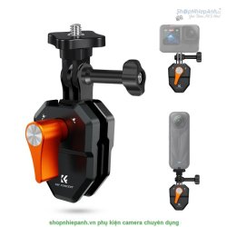 thumbnail K&F concept Windshield Mount Clamp for GoPro Action Camera DJI Osmo Action Insta360 Pro Motorbike Accessories (KF31.169) - 0