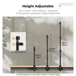 thumbnail Kẹp bàn đa năng K&F concept 35-90cm (KF34.040) - 1
