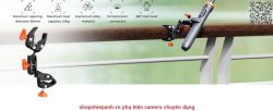 thumbnail Kẹp đa năng K&F concept K&F Concept Super Clamp with Dual Ballhead Magic Arm MS-25 KF31.096 - 6