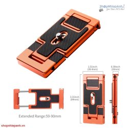 thumbnail Kẹp điện thoại đa năng 2in1 K&F concept Magic Plate đế tripod arca swiss và smartphone (KF31.027) - 4