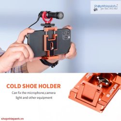 thumbnail Kẹp điện thoại đa năng 2in1 K&F concept Magic Plate đế tripod arca swiss và smartphone (KF31.027) - 0
