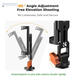 thumbnail Kẹp điện thoại smartphone K&F concept full metal xoay 360 độ MS-18 KF31.094 - 2