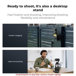 thumbnail Kẹp nam châm cho DJI Osmo pocket 3 hiệu K&F concept (KF31.143) - 3