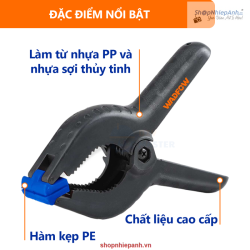 thumbnail kẹp phông loại lớn 6in - 0