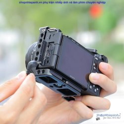 thumbnail Khung Cage Kingma E10-RC for SONY ZV-E10 mẫu mới 2024 - 6