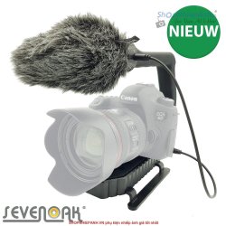thumbnail Khung chữ C tích hợp mic thu âm Sevenoak MicRig Stereo - 0