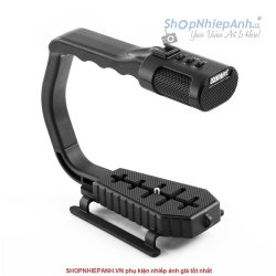 thumbnail Khung chữ C tích hợp mic thu âm Sevenoak MicRig Stereo - 1