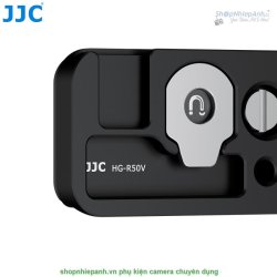 thumbnail Khung thép L bracket hand grip JJC HG-R50V Black for canon eos R50V - 4