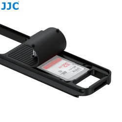 thumbnail Khung thép L bracket for fujifilm X-E5 hiệu JJC HG-XE5 Black - 8