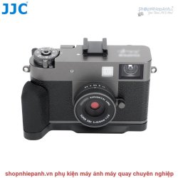thumbnail Khung thép L bracket hand grip JJC HG-Xhalf black for Fujifilm X-HALF - 1