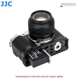 thumbnail Khung thép L bracket for fujifilm X-M5 hiệu JJC HG-XM5 Black - 6