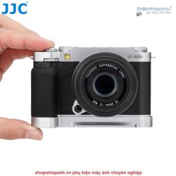 thumbnail Khung thép L bracket for fujifilm X-M5 hiệu JJC HG-XM5 silver - 9