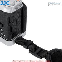thumbnail Khung thép L bracket for fujifilm X-M5 hiệu JJC HG-XM5 silver - 8