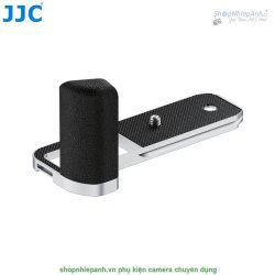 thumbnail Khung thép L bracket hand grip JJC HG-GFX100RF SILVER for Fujifilm GFX100RF - 1