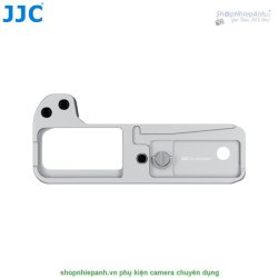 thumbnail Khung thép L bracket hand grip JJC HG-GFX100RF SILVER for Fujifilm GFX100RF - 3