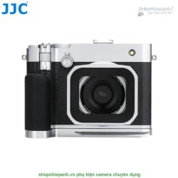 thumbnail Khung thép L bracket hand grip JJC HG-GFX100RF SILVER for Fujifilm GFX100RF - 6