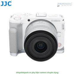thumbnail Khung thép L bracket hand grip JJC HG-R50V Silver for canon eos R50V - 5