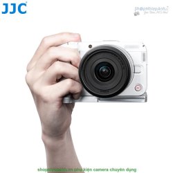 thumbnail Khung thép L bracket hand grip JJC HG-R50V Silver for canon eos R50V - 8