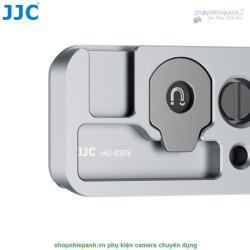 thumbnail Khung thép L bracket hand grip JJC HG-R50V Silver for canon eos R50V - 4