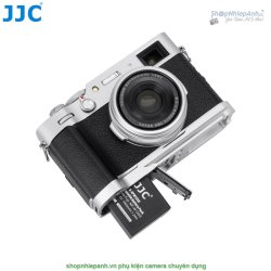 thumbnail Khung thép L bracket JJC HG-X100V Silver for fujifilm X100V - 4