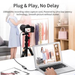 thumbnail KingMa HDMI to USB-A 3.0 Video Capture Card 4K - 0