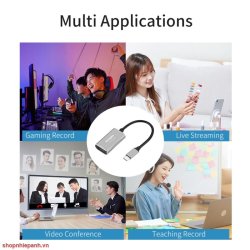 thumbnail KingMa HDMI to USB-C 3.0 Video Capture Card 4K - 6