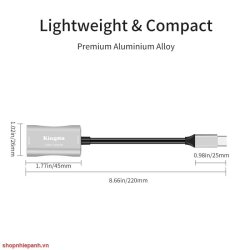 thumbnail KingMa HDMI to USB-C 3.0 Video Capture Card 4K - 2