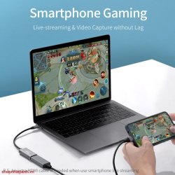 thumbnail KingMa HDMI to USB-C 3.0 Video Capture Card 4K - 5