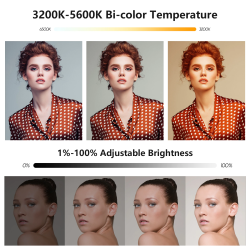 thumbnail Led ET-300-S V2 Pro new version 2700K-6500K 300W - 0