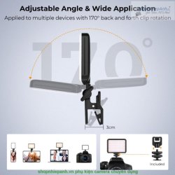 thumbnail Led K&F concept kẹp đa năng 3000K-10000K KF34.034 - 3