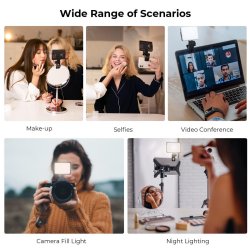 thumbnail Led K&F concept kẹp đa năng 3000K-10000K KF34.034 - 4