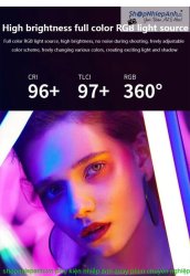 thumbnail Led light stick ZSYB YB100R 100W RGB 2700K-7500K - 4