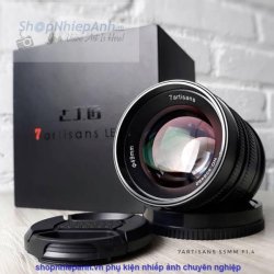 thumbnail Lens 7ARTISANS 55mm F1.4 for M4/3 - 3