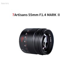 thumbnail Lens 7ARTISANS 55mm F1.4 MARK II for Sony E mount - 1