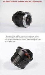 thumbnail Lens 7ARTISANS 7.5mm F2.8 II Fisheye for M4/3 - 1