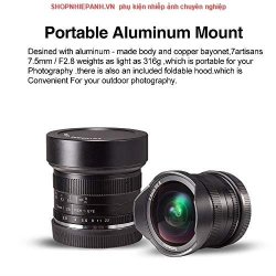 thumbnail Lens 7ARTISANS 7.5mm F2.8 II Fisheye for M4/3 - 5