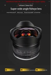 thumbnail Lens 7ARTISANS 7.5mm F2.8 II Fisheye for Sony E mount - 10