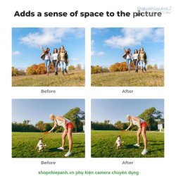 thumbnail Lens K&F Concept Wide angle 112 degree for DJI Osmo Pocket 3 AGC Japanese 28 layers nano HD Glass  KF01.2612 - 3