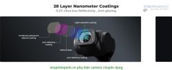 thumbnail Lens K&F Concept Wide angle 112 degree for DJI Osmo Pocket 3 AGC Japanese 28 layers nano HD Glass  KF01.2612 - 6