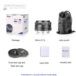 thumbnail Lens Meike 25f1.8 manual focus for Fujifilm FX - 5