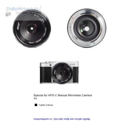 thumbnail Lens Meike 25f1.8 manual focus for Fujifilm FX - 0