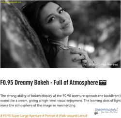 thumbnail Lens TTartisan 35mm F0.95 for Sony E - 0