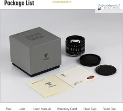 thumbnail Lens TTartisan 35mm F0.95 for Sony E - 7